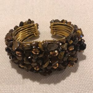 Genuine one of a kind Tiger eye bracelet